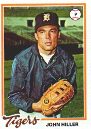 1978 Topps Baseball Cards      258     John Hiller